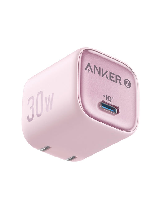 Cargador Rápido Anker USB C 30W Compacto y con Control de Temperatura Avanzado