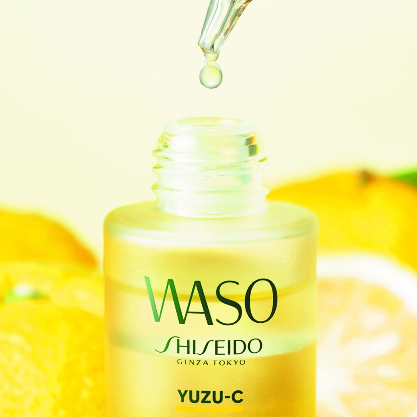 Shiseido Waso Yuzu-C Glow-On Shot Serum, 7.62 ml