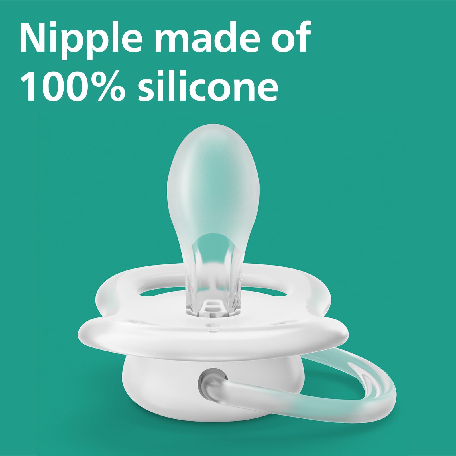 Philips Avent Ultra Air Chupete 18m+, Beige/Dawn, paquete de 4, SCF349/25