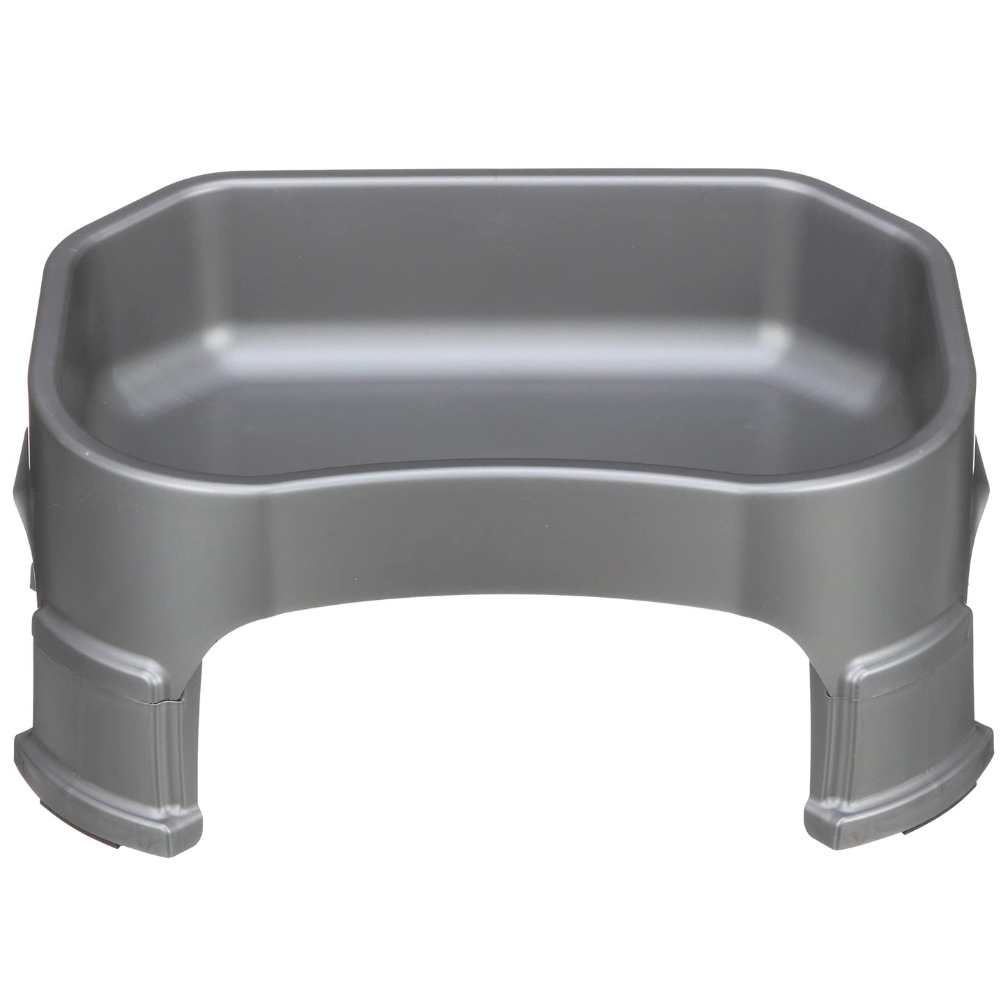 Tazón Grande para Mascota Neater Pet Brands Gunmetal Grey con Extensiones de Pierna para Perro