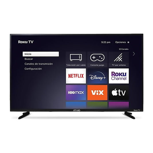 Atvio TV 24 Pulgadas Roku HD LED ATV-24HDR