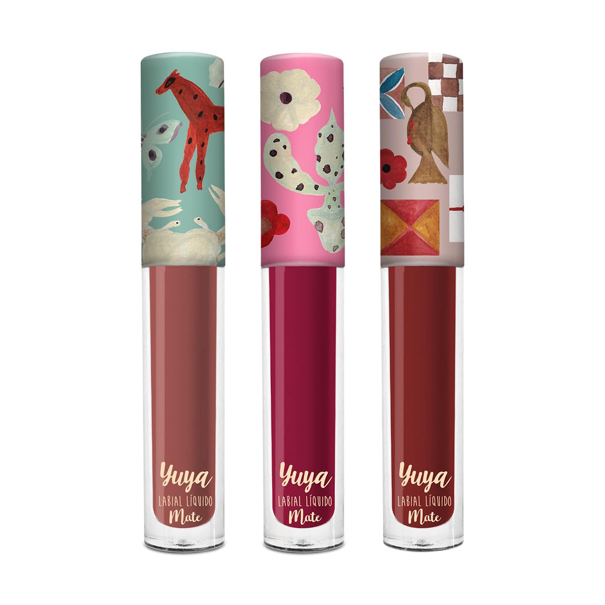 Republic Cosmetics - Set labiales Bahía, Magnolia, Aura