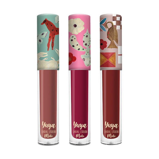 Republic Cosmetics - Set labiales Bahía, Magnolia, Aura