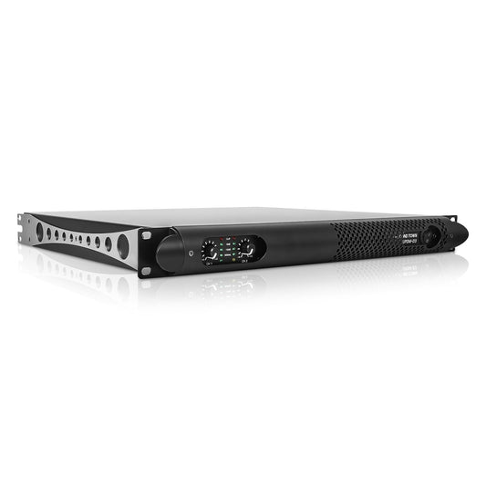 Amplificador de Potencia Sound Town Negro 2 Canales 1150W para Instalación y Conferencia
