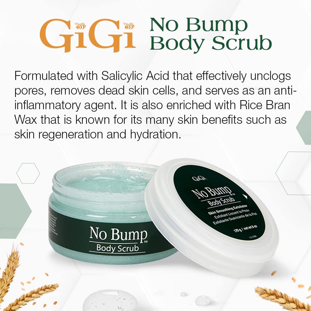 GiGi No Bump Body Scrub, 6oz