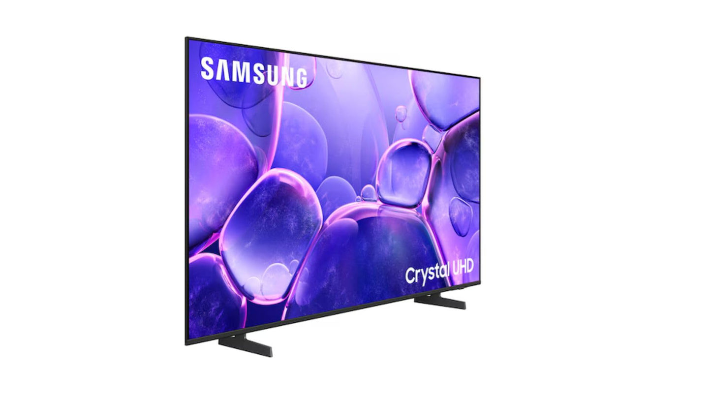 Samsung Televisión Pantalla 55 Pulgadas Smart TV Crystal 4K UHD, Sistema operativo Tizen, Color Negro, Modelo UN-55U8200