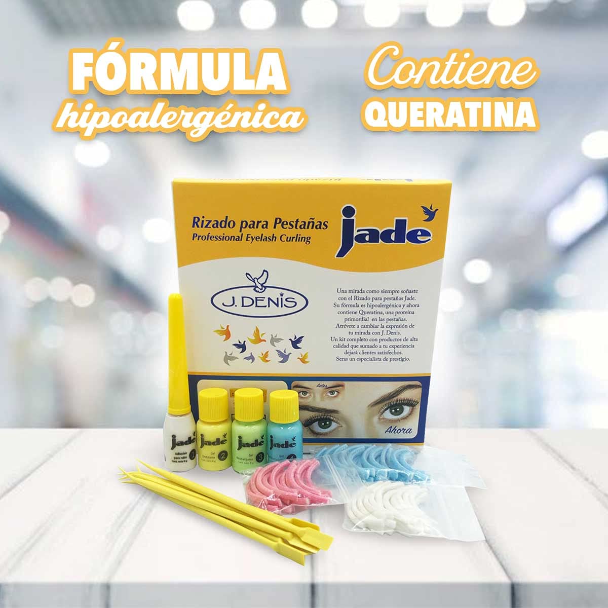 Rizador de Pestañas Permanente J. Denis Jade