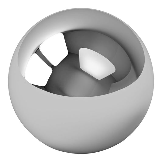 100 grandes bolas agitadoras de acero inoxidable de 1/4 pulgadas para esmalte de uñas.