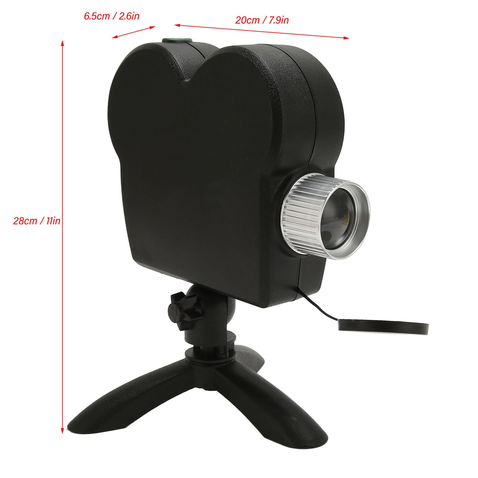 Proyector LED De Luz Para Halloween Y Navidad 12 Películas Integradas Exteriores