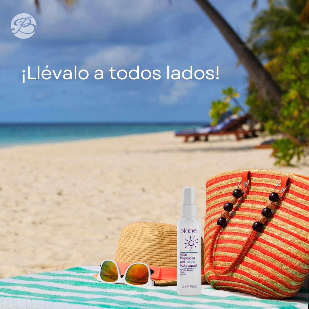 Biobel Loción Bloqueadora Solar FPS-50 125ml