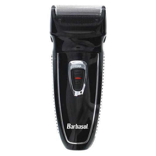 Afeitadora Recargable Barbasol de Lámina Acero Inoxidable con Recortadora para Hombre