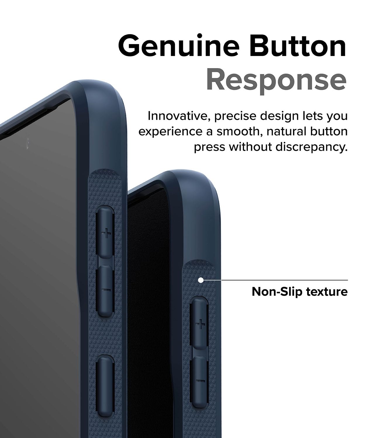Funda Samsung Galaxy S23 Plus Ringke Onyx Navy Antihuellas y Antideslizante