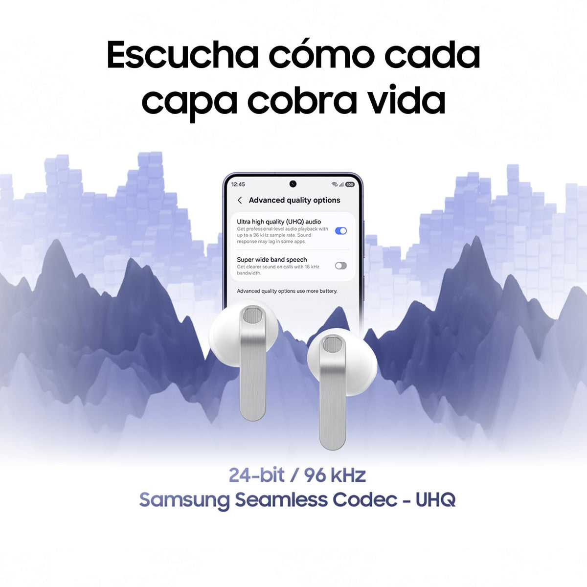 Auriculares Samsung White Buds 4