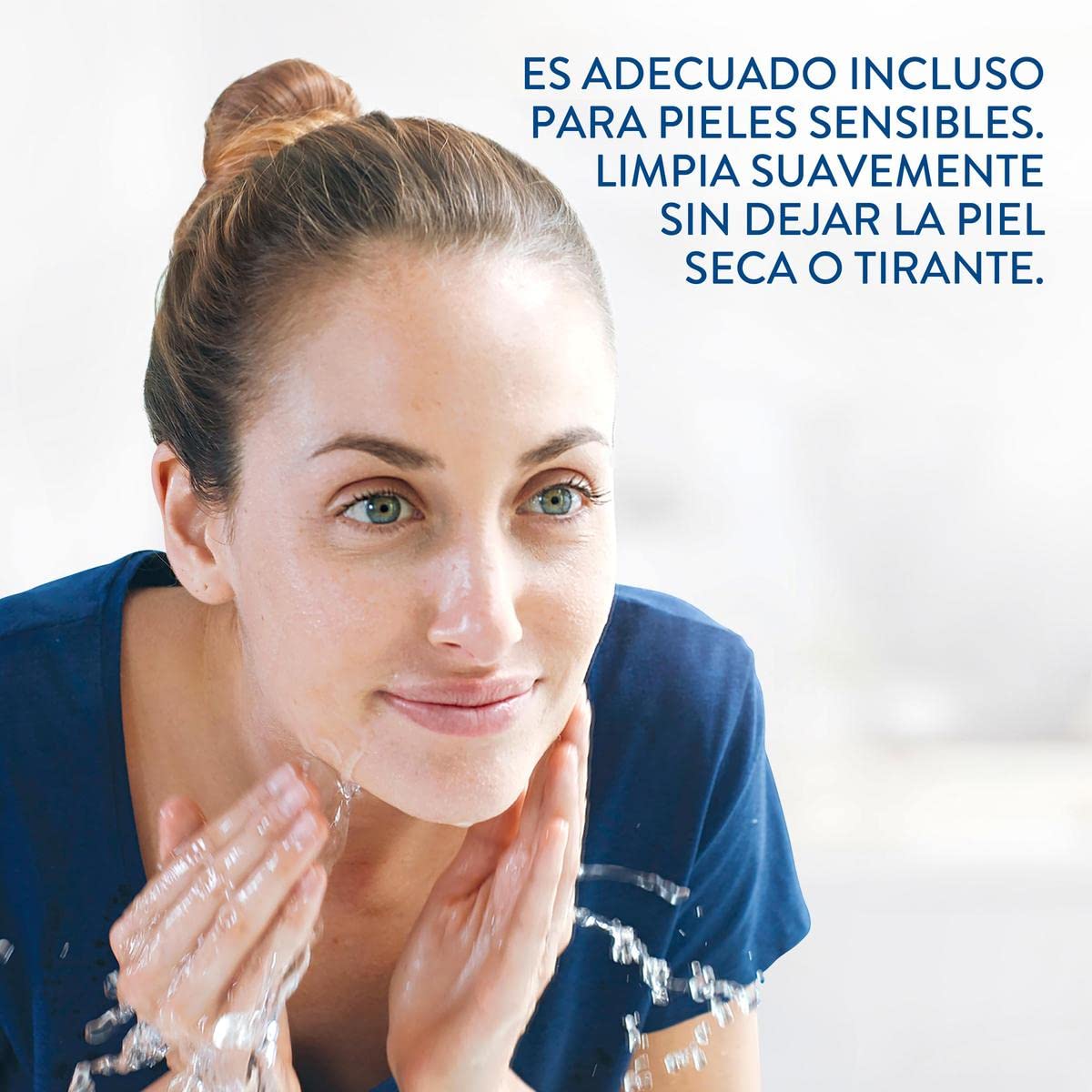 Cetaphil Espuma de Limpieza Suave, Limpia Suavemente sin Dejar la Piel Seca Formulada para Uso Diário Recomendada por Dermatólogos para Piel Sensible - 1 pieza de 236ml