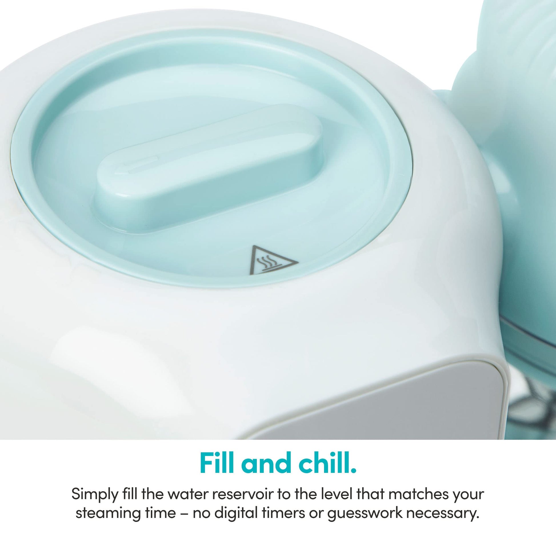 Procesador de Alimentos NutriBullet blanco azul Baby Steam + Blend