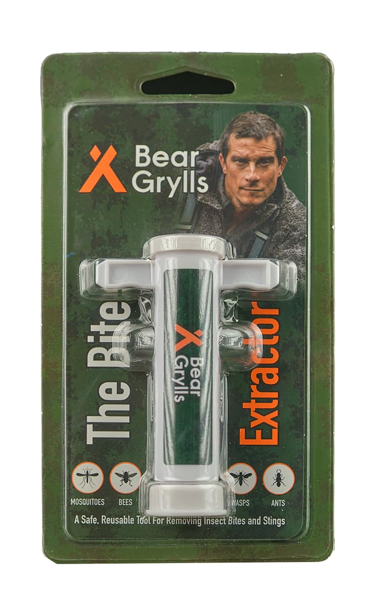 Herramienta de Succión Bear Grylls Gear para Picaduras Mosquitos y Más