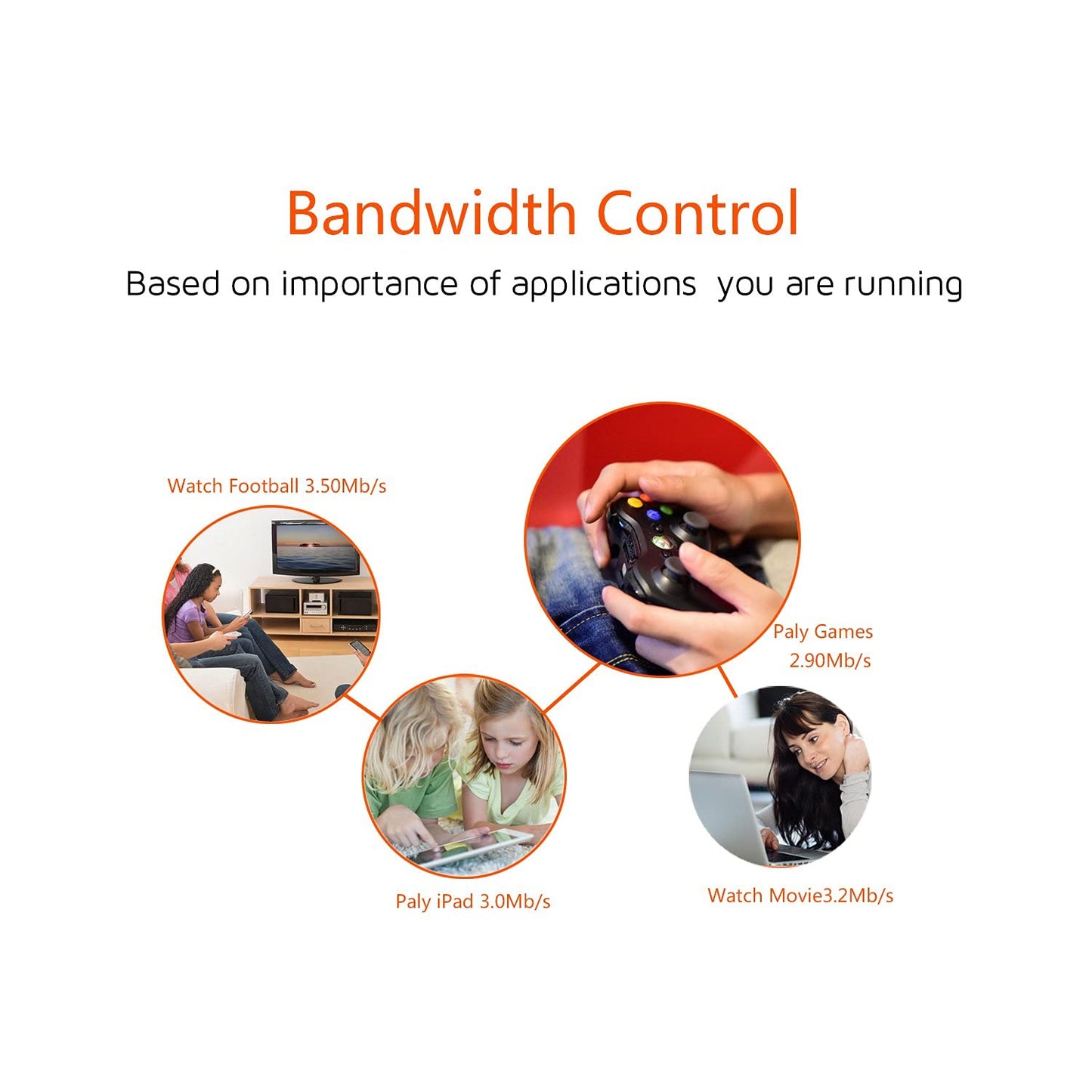 Tenda F3 N300 Router Inalámbrico WiFi, 3 Antenas de 5 dBi, 300 Mbps a 2.4 GHz, Chip Broadcom, Control Ancho de Banda, WPS, 1x Puerto WAN 10/100 Mbps 3 x Puertos LAN 10/100, Blanco