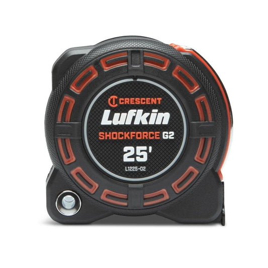 Lufkin Shockforce G2 - Cinta métrica de 25 pies, L1225CME-02