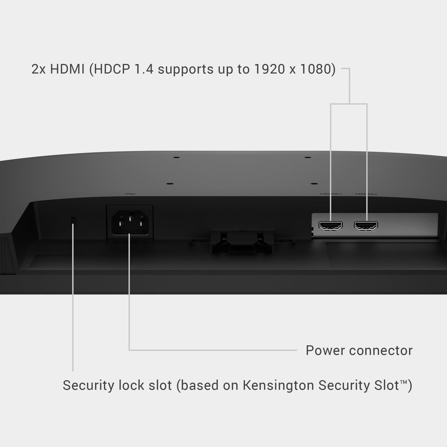 DELL 24 Display SE2426H 23.8" FHD (1920 x 1080) 144Hz 1ms, tecnología IPS (conmutación en Plano), AMD FreeSync, TÜV 3-Star 2X HDMI, inclinación