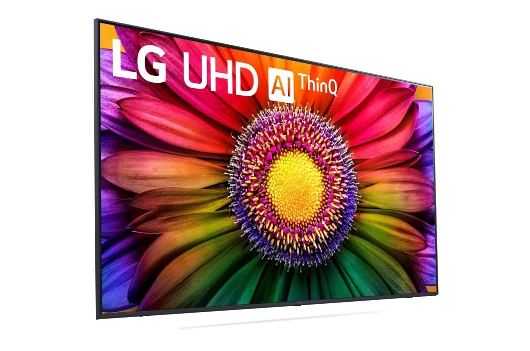 LG Pantalla Smart TV | 2023 | 75 Pulgadas | 4K | WebOS23 | ThinQ AI TV | HDR10 | Game Optimizer | Funciona con Asistentes de Voz | 75UR8000AUA (Sin Bases) Mas Soporte de Pared (Reacondicionado)