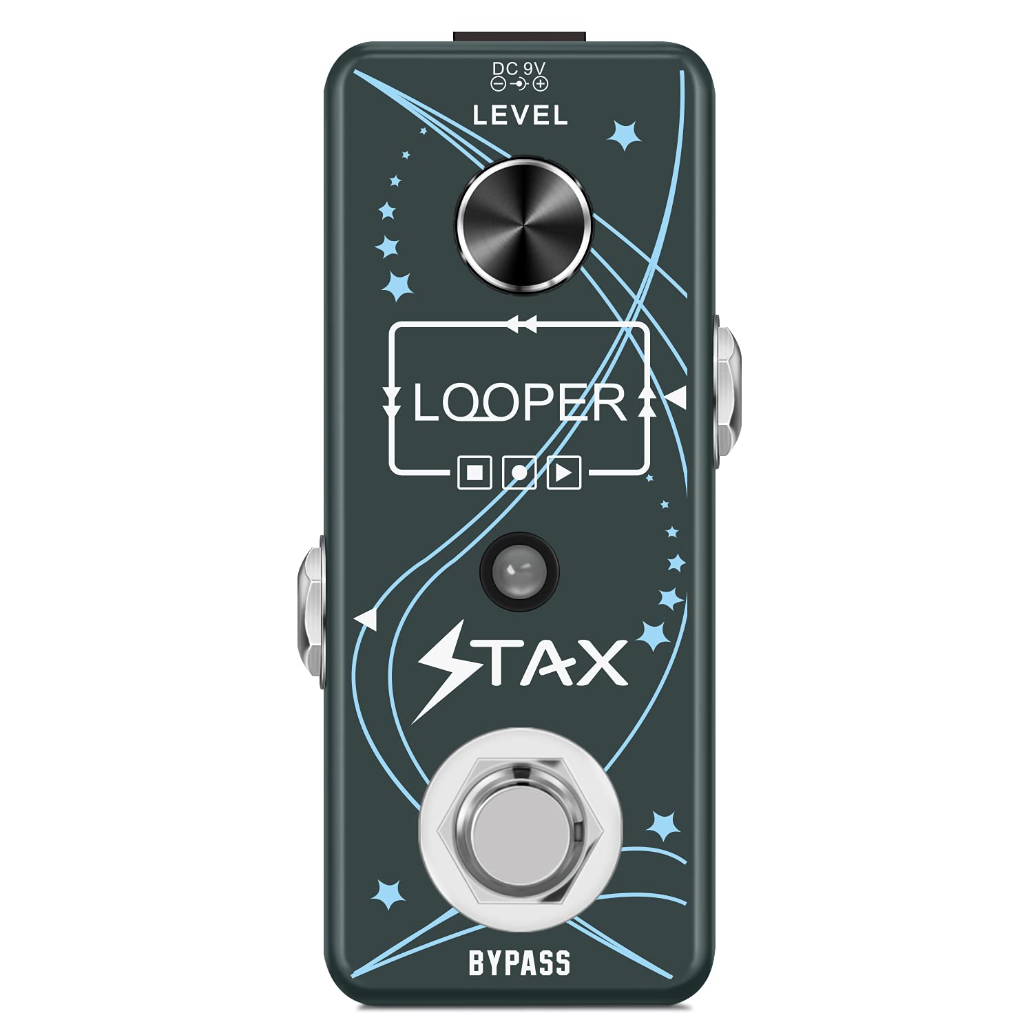 Pedal de Guitarra Stax Looper USB Bucle 10 Minutos Overdubs