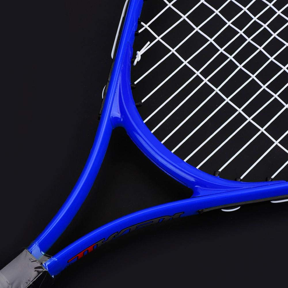 Raqueta de Tenis Unisex Azul Durable con Bolsa de Transporte para Niños