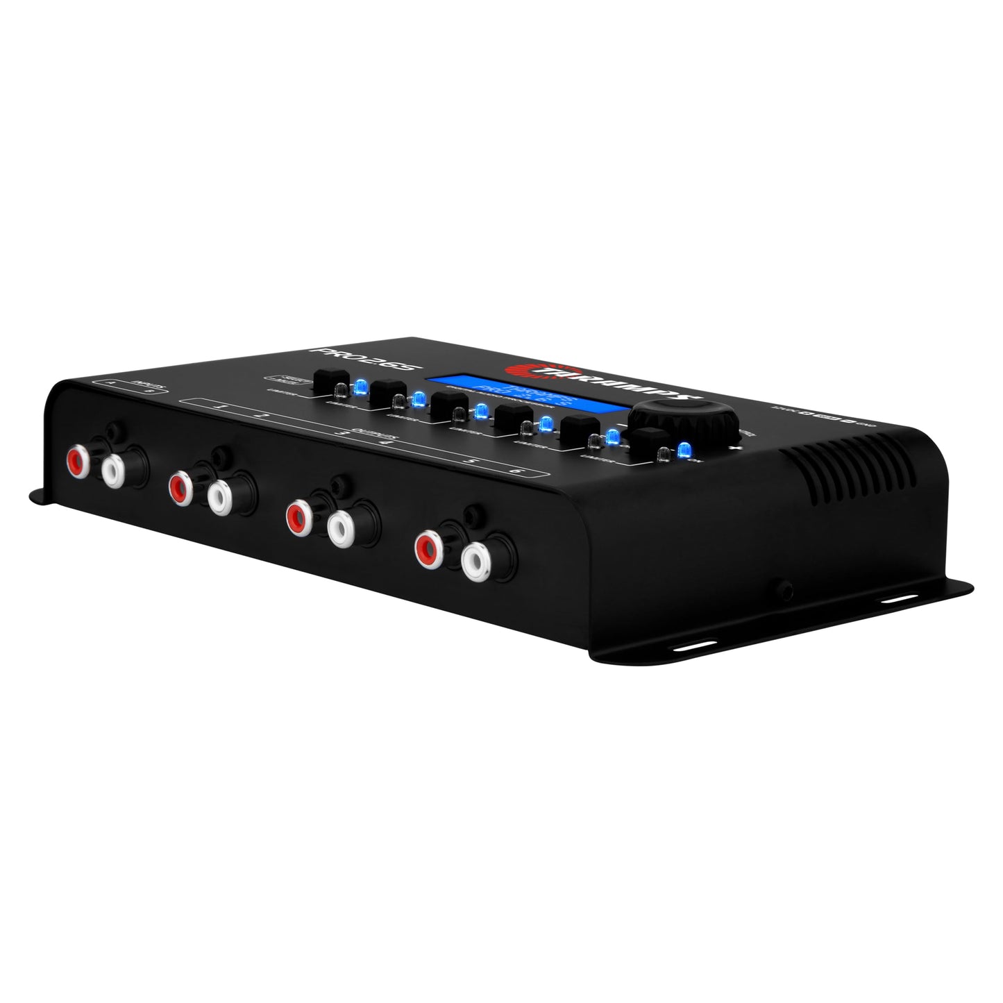 Taramp's - Procesador de audio digital para automóvil con 2 entradas DSP y 6 salidas independientes con ecualizador paramétrico de 3 bandas