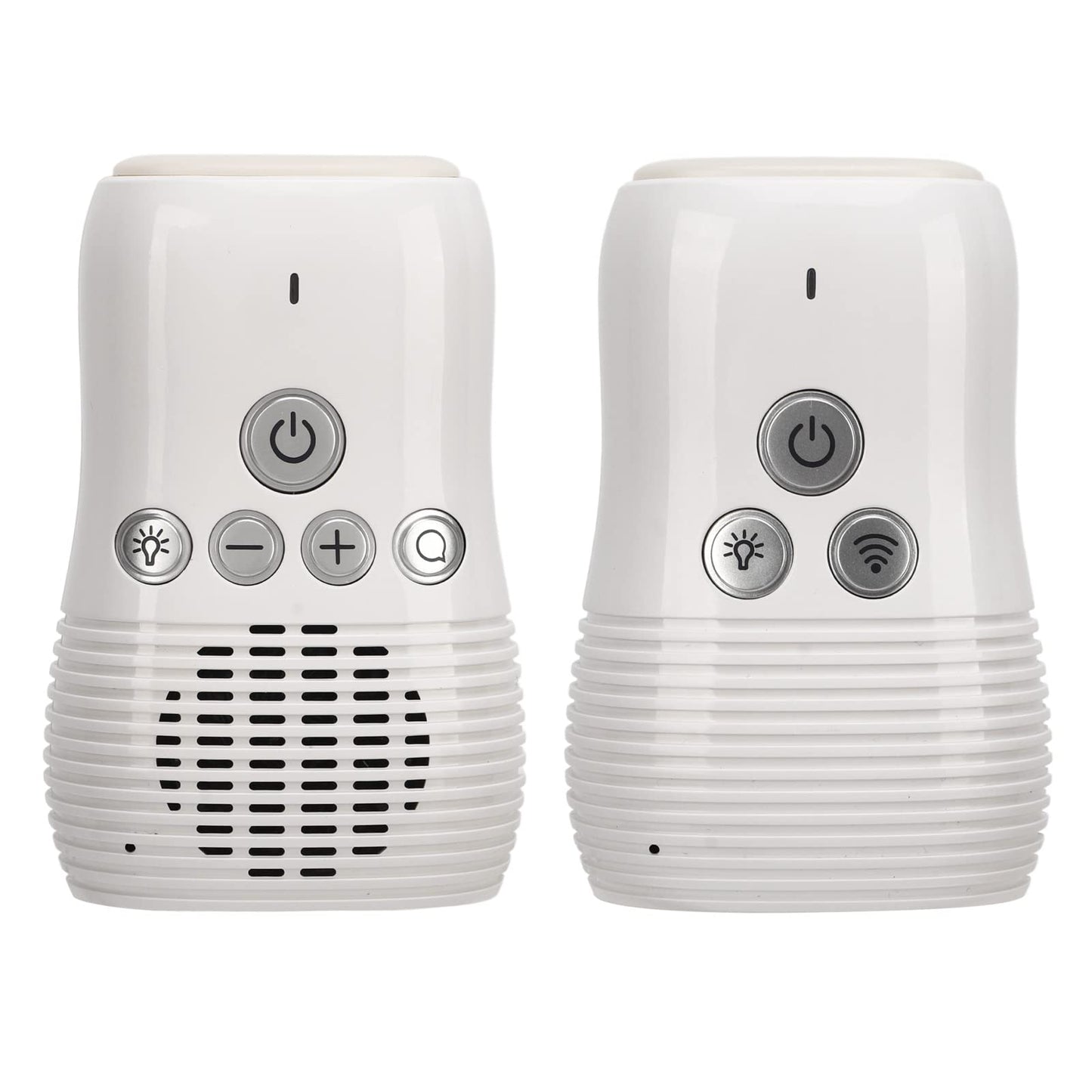 Monitor de Bebé, Monitor de Audio Infantil Inalámbrico de 2,4 GHz con Luz Nocturna, Intercomunicador Bidireccional, Detección de Ruido, Vigilancia de Seguridad Infantil, Ideal para Nuevas(#1)