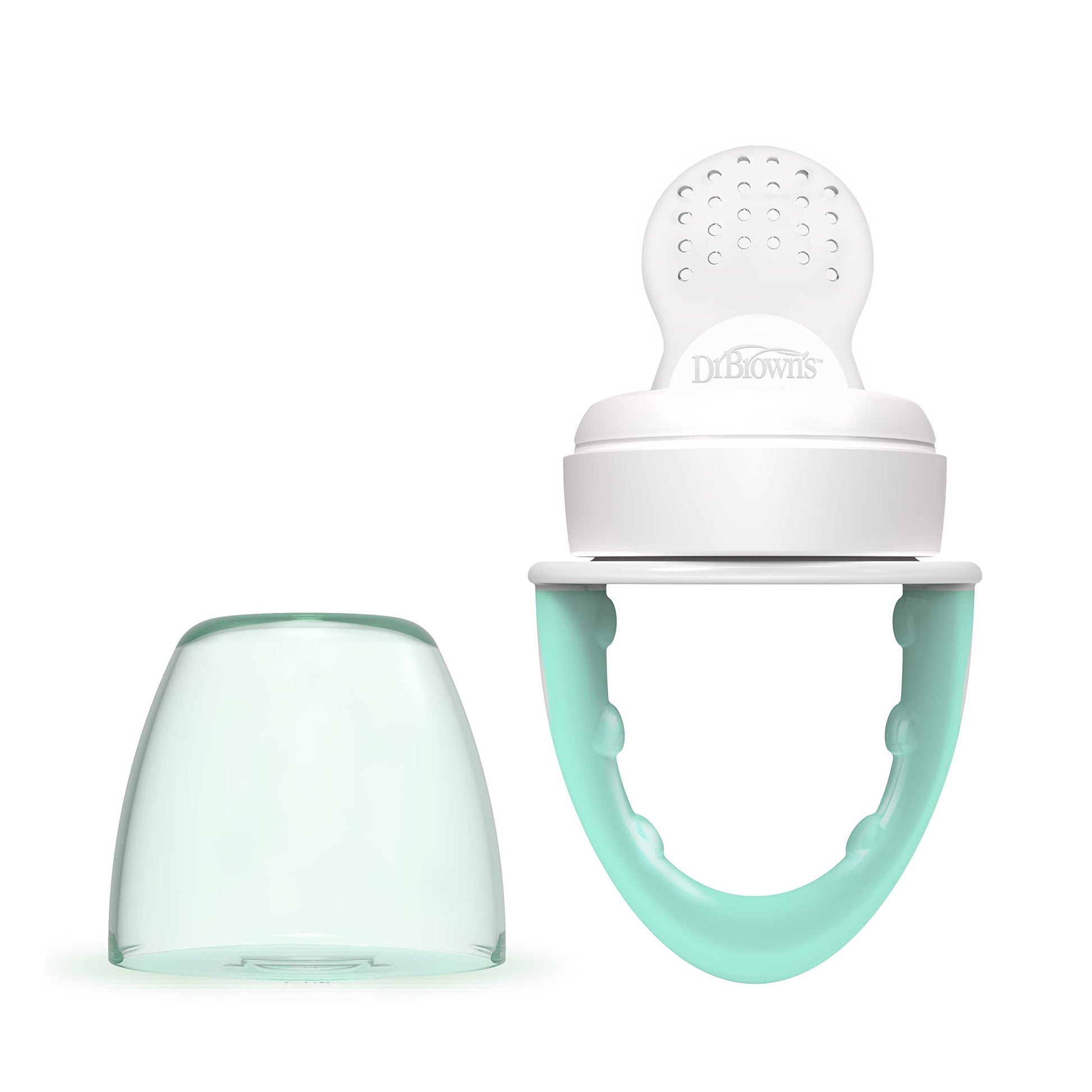 Alimentador de Silicona Dr. Brown's Menta Fresh Firsts Talla Única