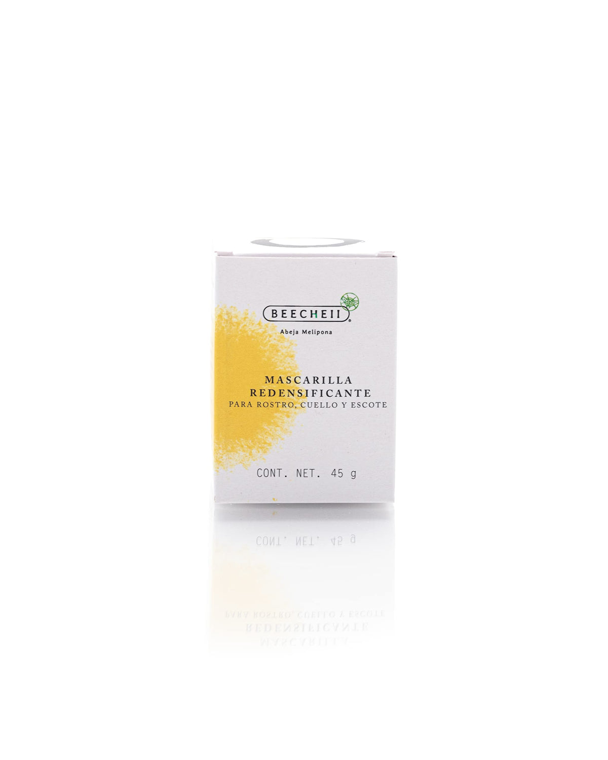 Beecheii Abeja Melipona Mascarilla Redensificante KOSHER Para Rostro, Cuello y Escote. Anti-Arrugas, Nutritiva Natural. Elaborada ética y sustentablemente, proveniente de un Santuario de abejas