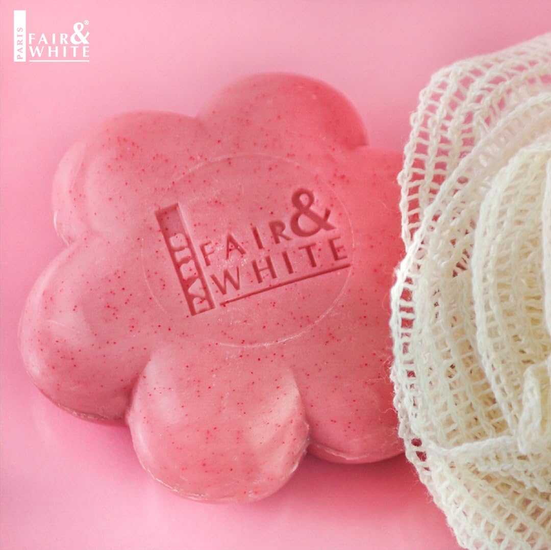 Fair & White so White Savon Gommant Exfoliating Soap #00023