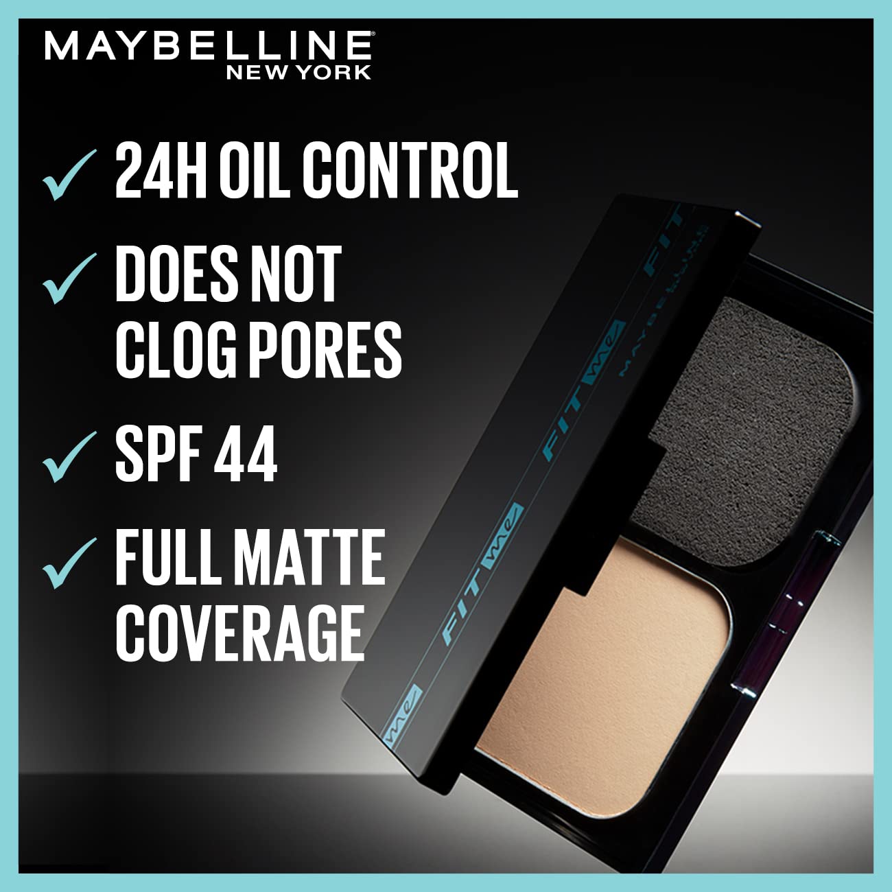 FIT ME POWDER FOUNDATION 128 WARM NUDE + Corrector de Maquillaje Instant Age Rewind, Light, 6 g