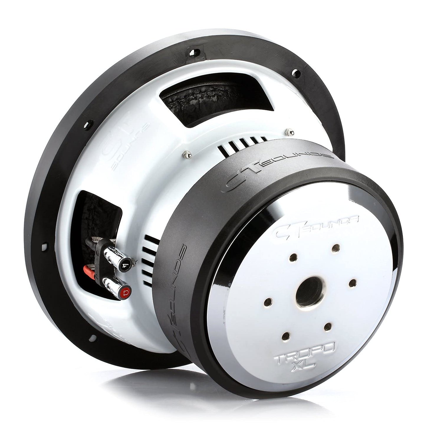 Tropo XL - Subwoofer de audio para coche (10 pulgadas, doble 4 ohmios)