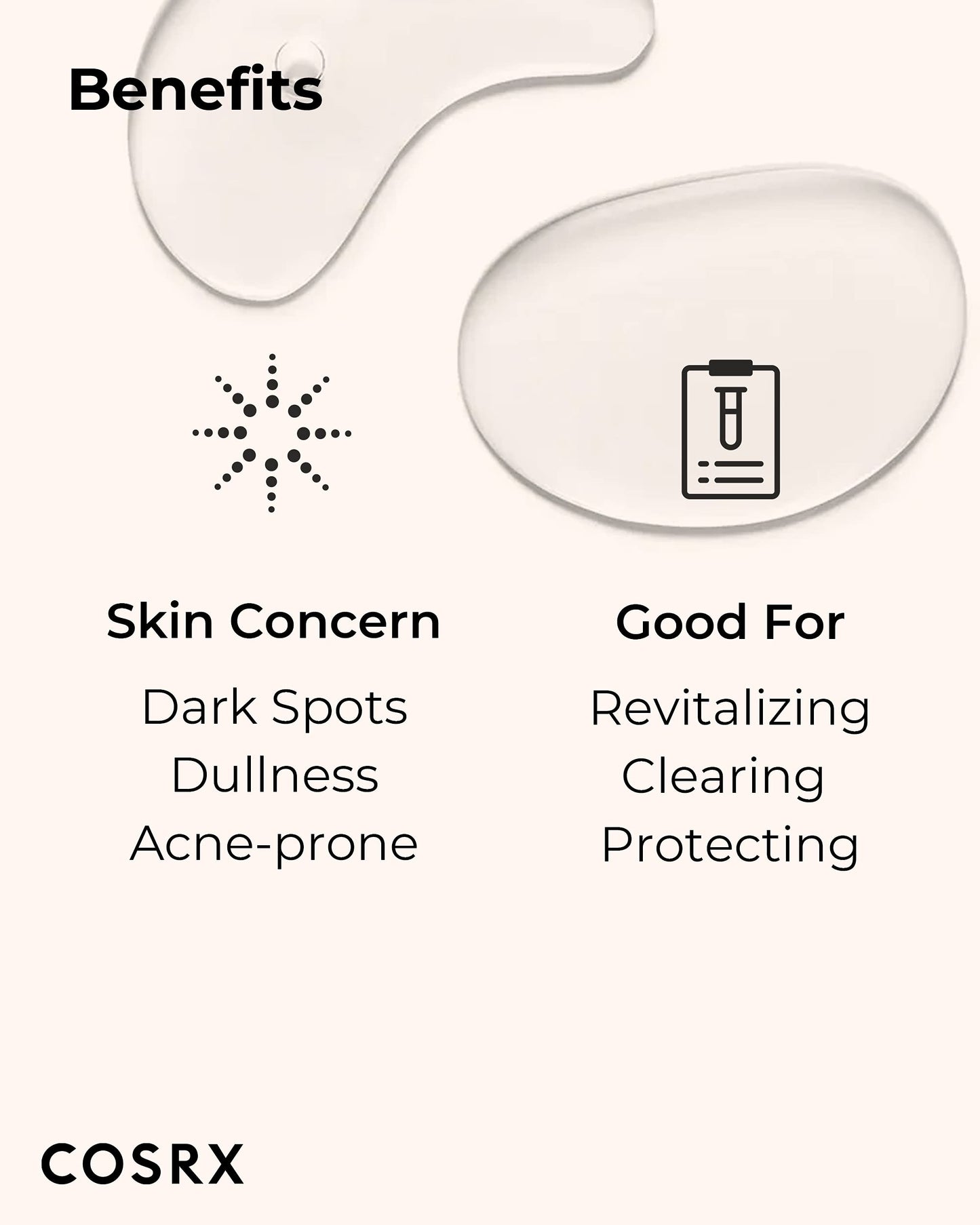 COSRX AC Collection - Suero limpiador de manchas, 40 ml, centella, niacinamida, suero EGF, sin pruebas en animales, sin parabenos