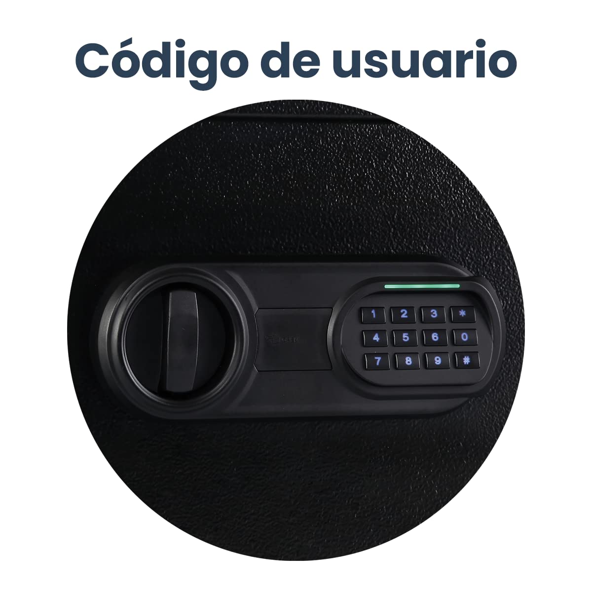 Kishnell | Caja Fuerte Seguridad Electrónica Con Luz Sauer 25EIS