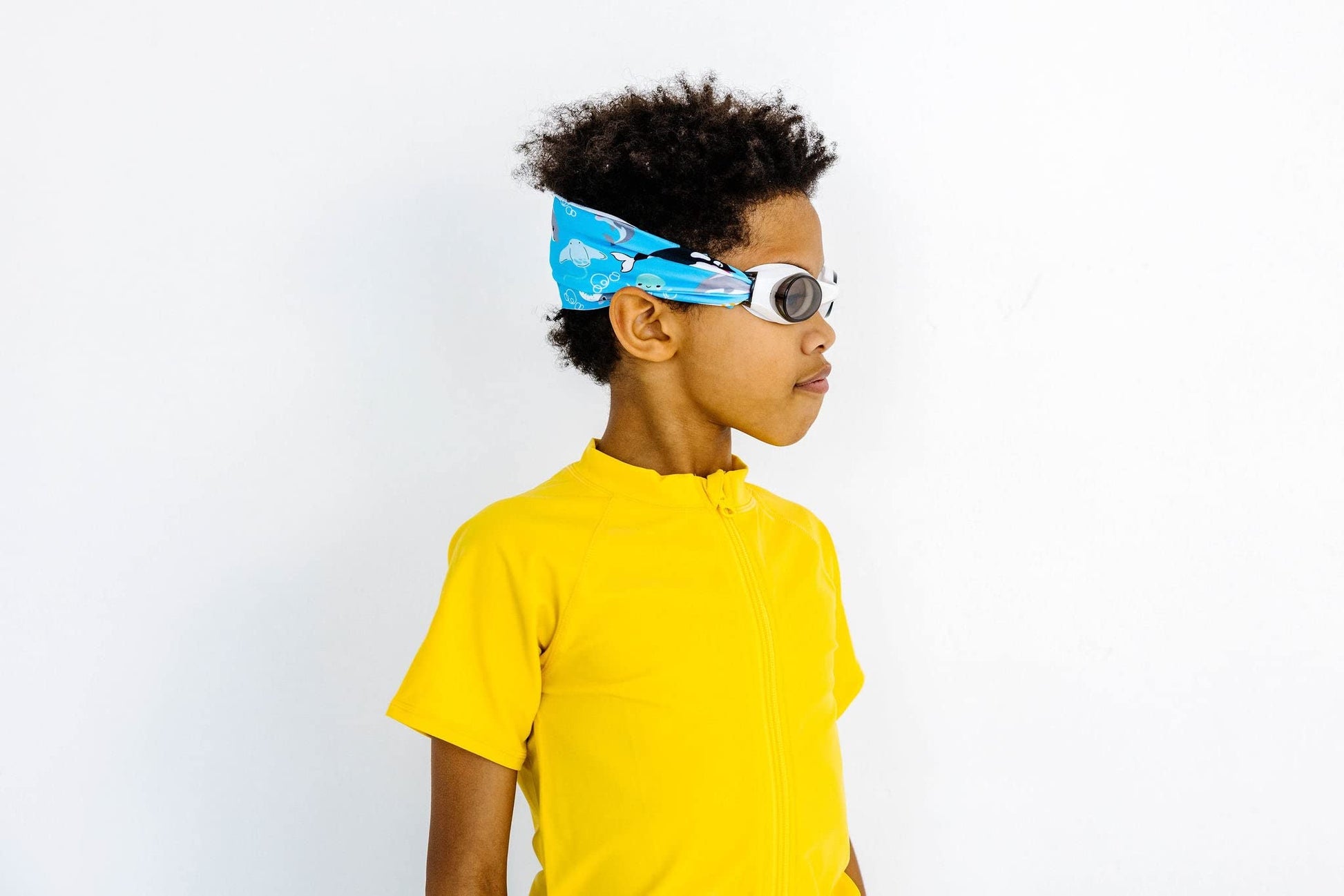 Goggles Natación SPLASH PLACE Ocean Friends con Correa Tela para Niños y Adultos