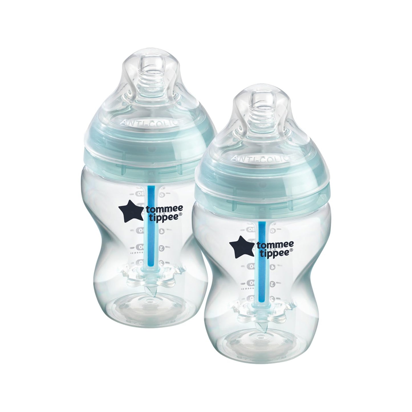 Biberón Tommee Tippee Colores Aleatorios para Barriguitas Sensibles