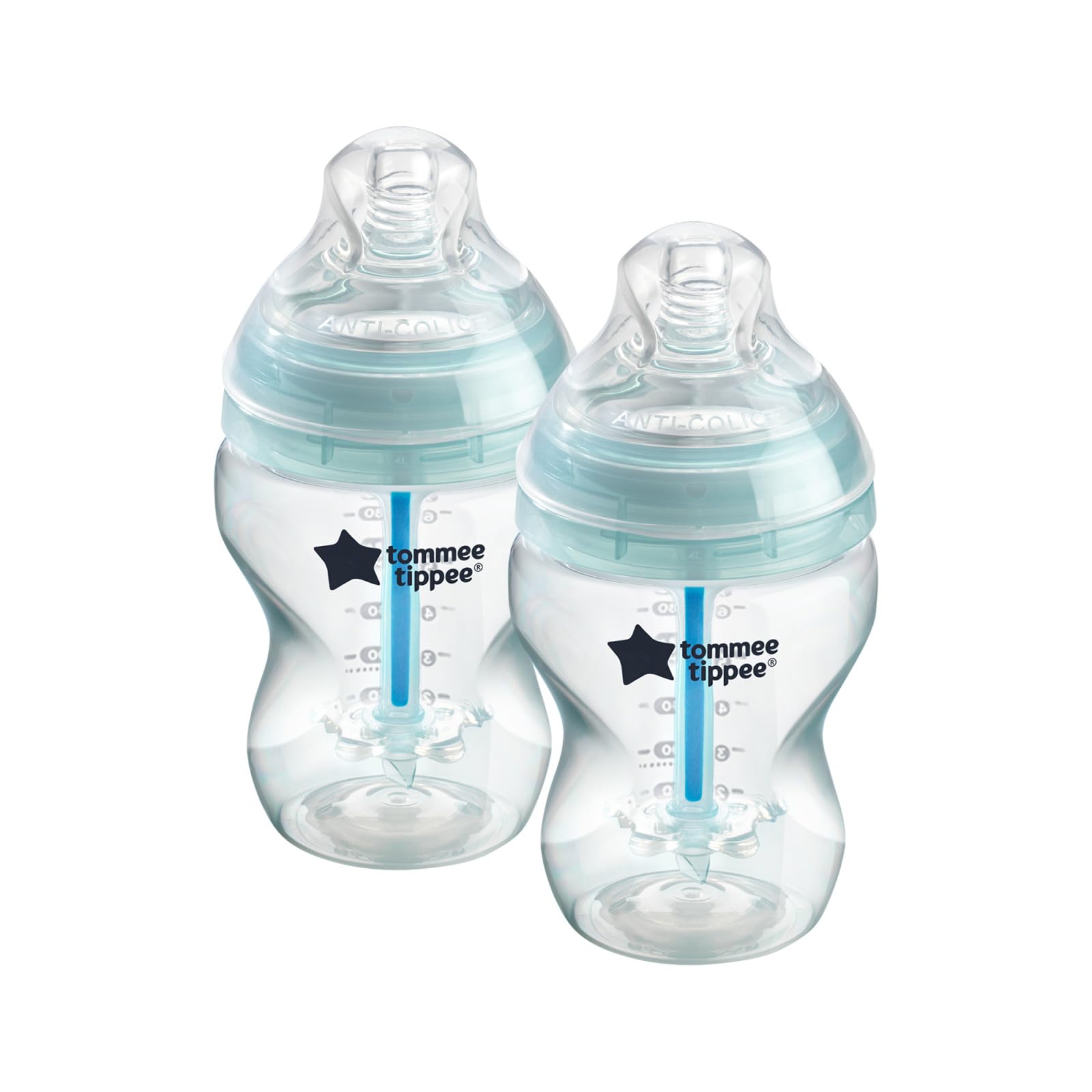 Biberón Tommee Tippee Colores Aleatorios para Barriguitas Sensibles