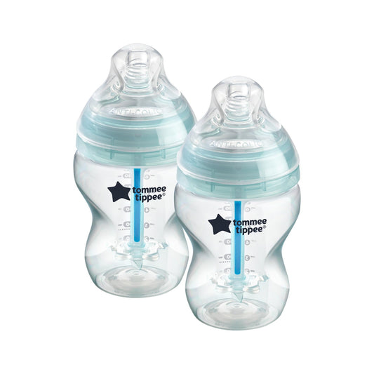 Biberón Tommee Tippee Colores Aleatorios para Barriguitas Sensibles
