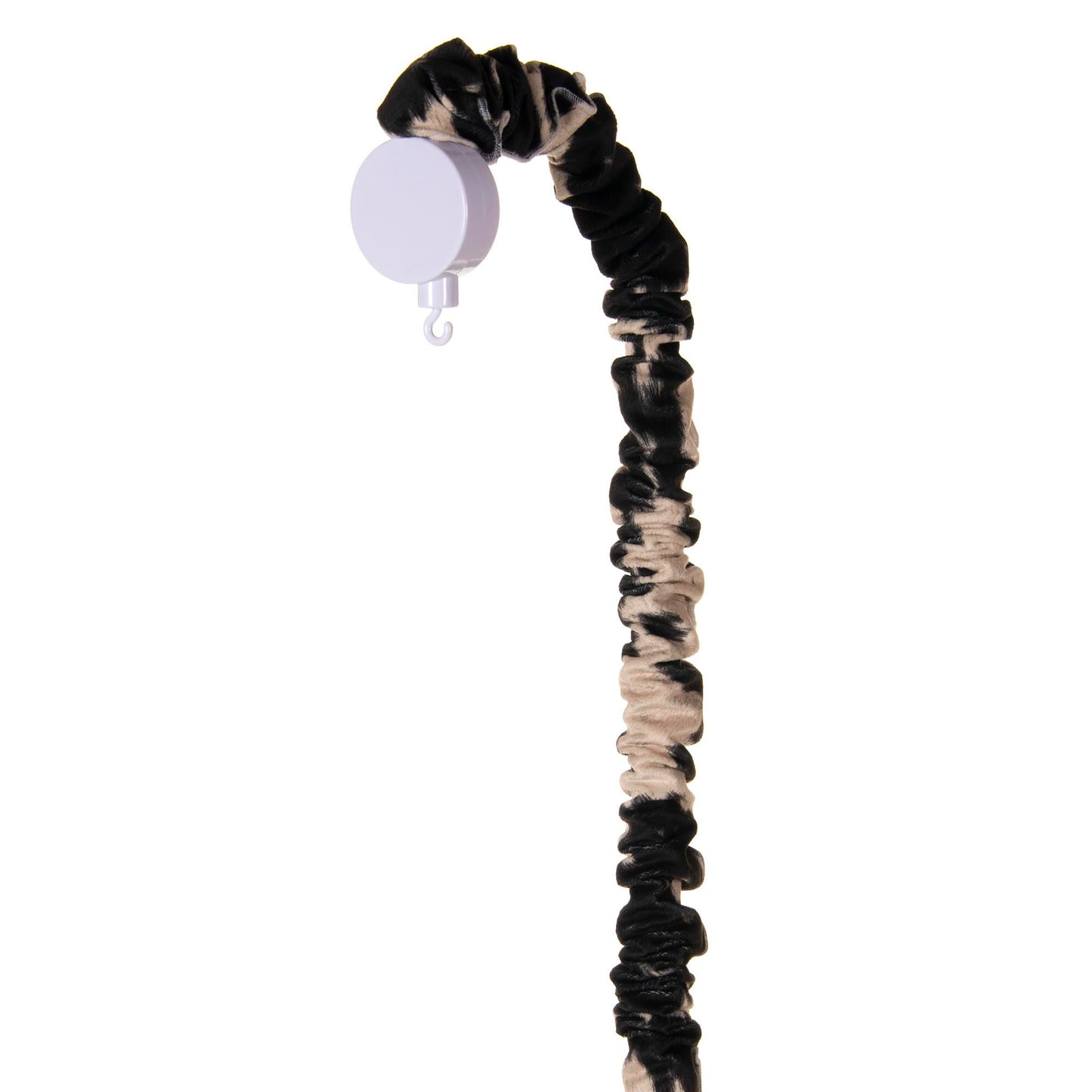 Cubierta de brazo móvil para cuna de bebé, cuna de bebé, cubierta de timbre para bebé, caja de música infantil, soporte de juguete, cubierta de tela para cuna, brazo móvil, 54 pulgadas de largo