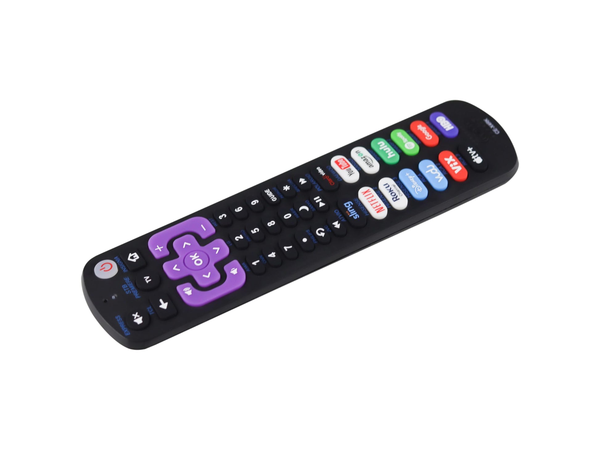 CONTROL EXPERT Control Compatible con Roku TV TCL LG Hisense Sharp Philps