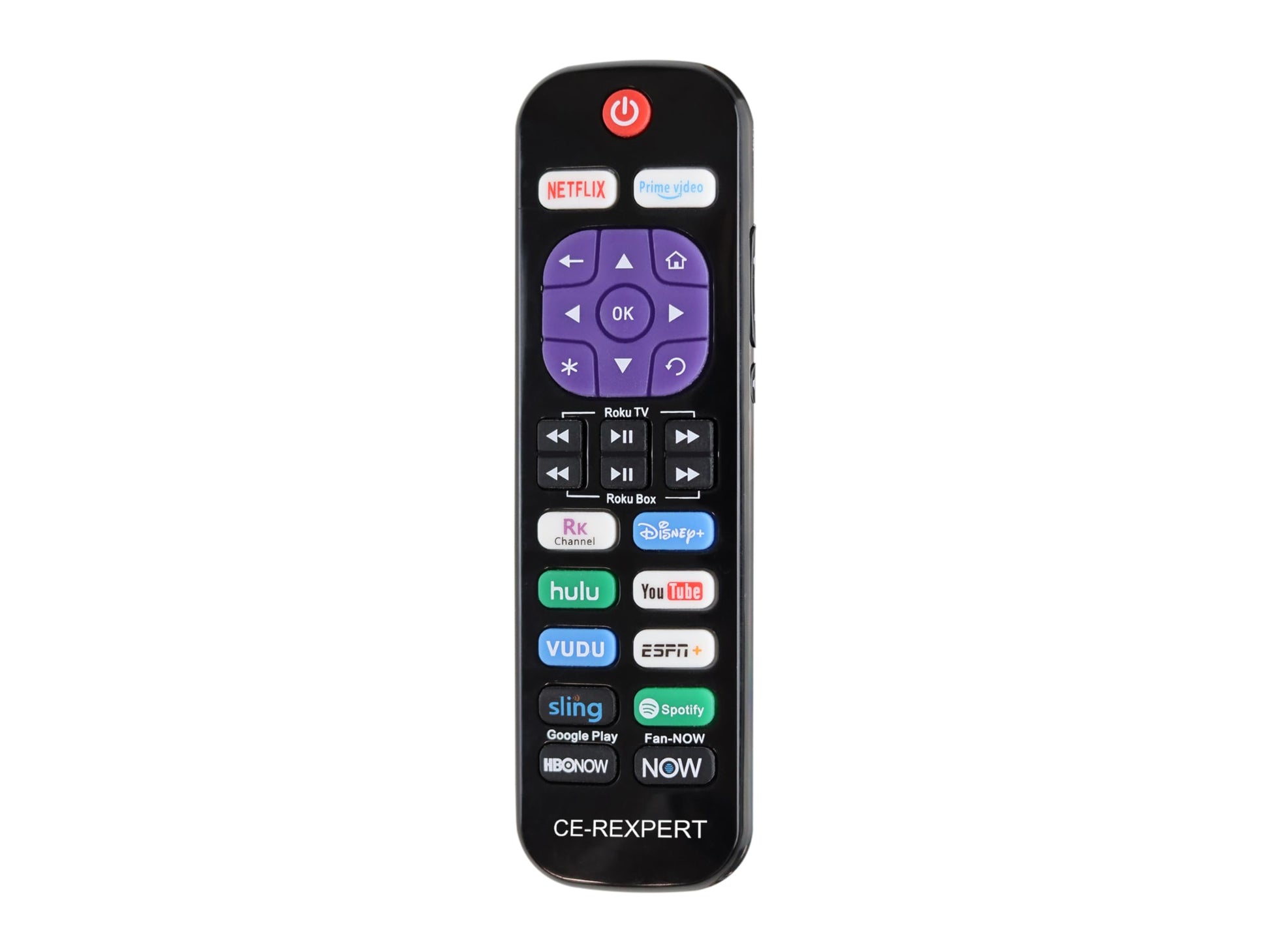 Control Remoto Compatible con Roku Express Premiere 1 2 3