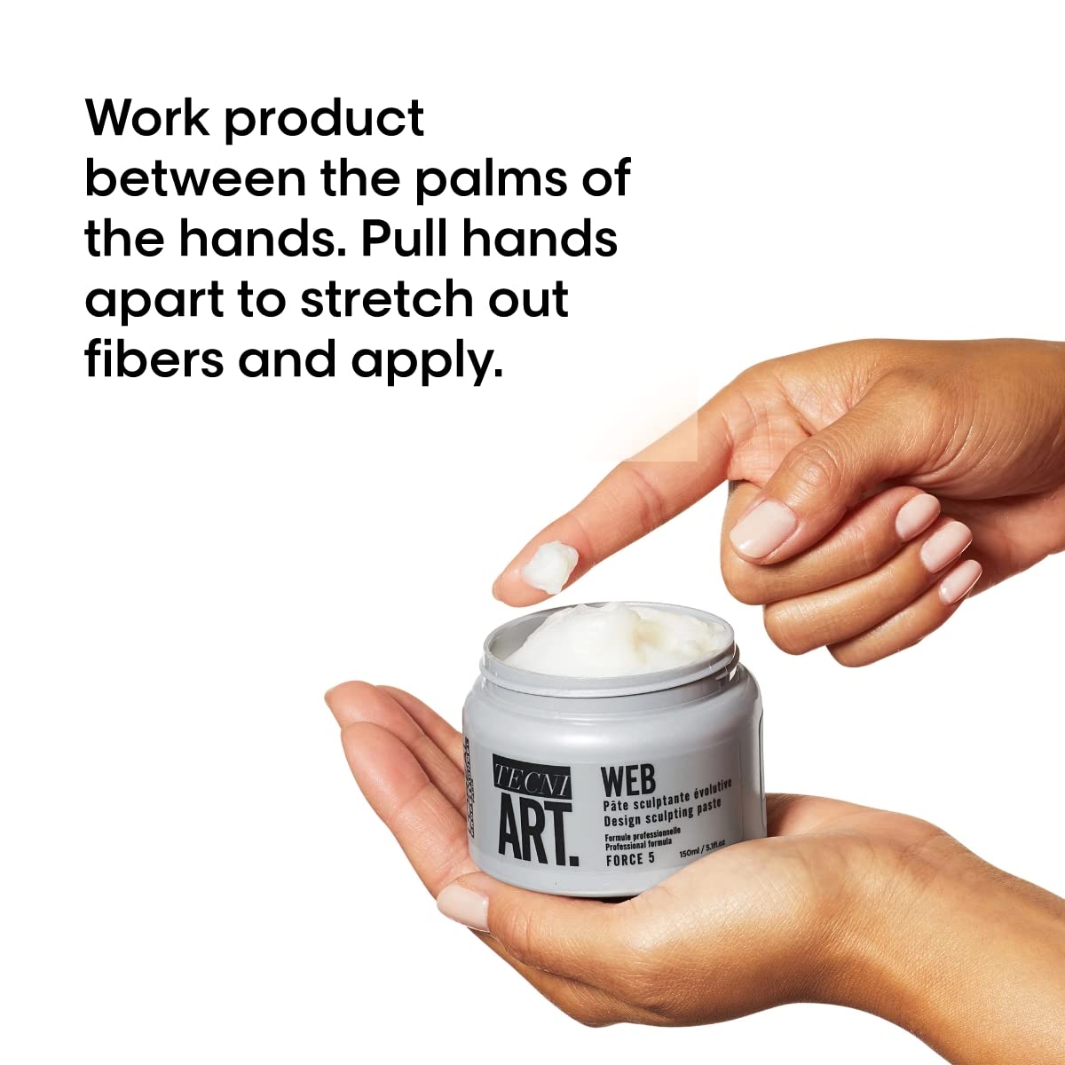 L'Oréal Professionnel Tecni Art | Cera Web | Pasta moldeadora| Para un acabado natural al cabello | Con fijación de larga duración y acabado brillante | 150ml