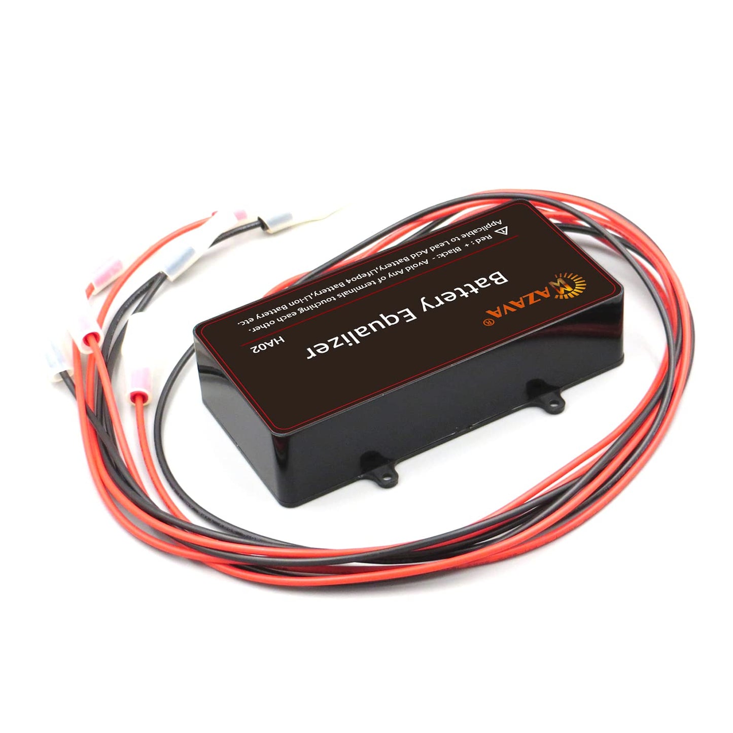 Mazava Equalizador de Batería HA02 para 48 V, 4 Baterías Paralelas en Serie, Protección de Polaridad Inversa, Recomendado para Automóviles, Barcos, Solares y más