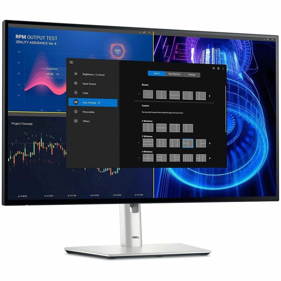 Dell U2724D Monitor UltraSharp 27", 2560 x 1440 Pixels, LED, Negro
