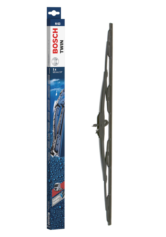 BOSCH 3397018966 - Escobilla de repuesto para camión doble OE; 24 pulgadas, individual