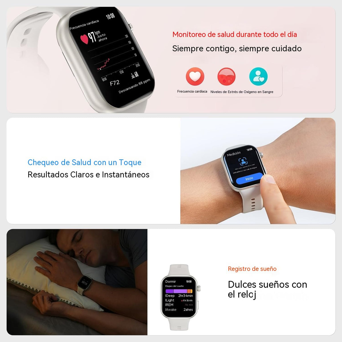 Reloj Inteligente Honor Choice Blanco Avanzado