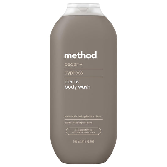 Method - Hombre Body Wash Cedar + Cypress - 18 la Florida. onza.