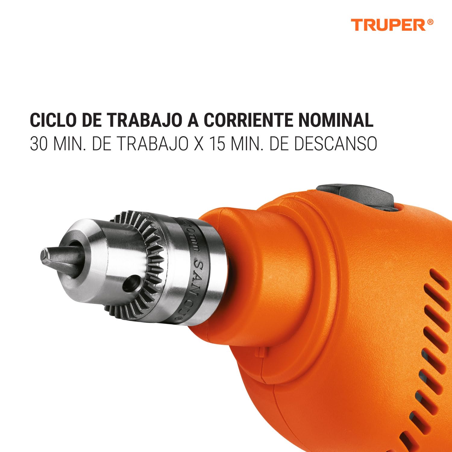 Truper ROTO-3/8A4, Rotomartillo 3/8" 600 W profesional