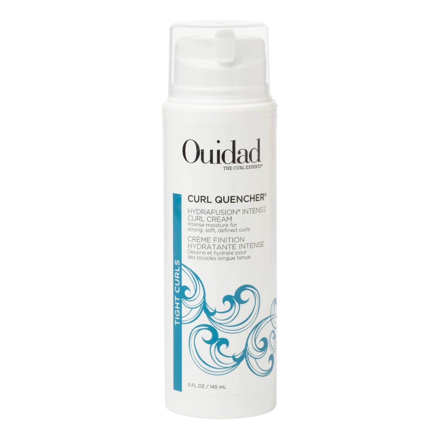 Crema rizadora de rizos Ouidad Curl Quencher Hydraft de 5 onzas líquidas